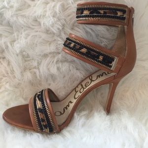 Sam Edelman sz 9 leopard heels